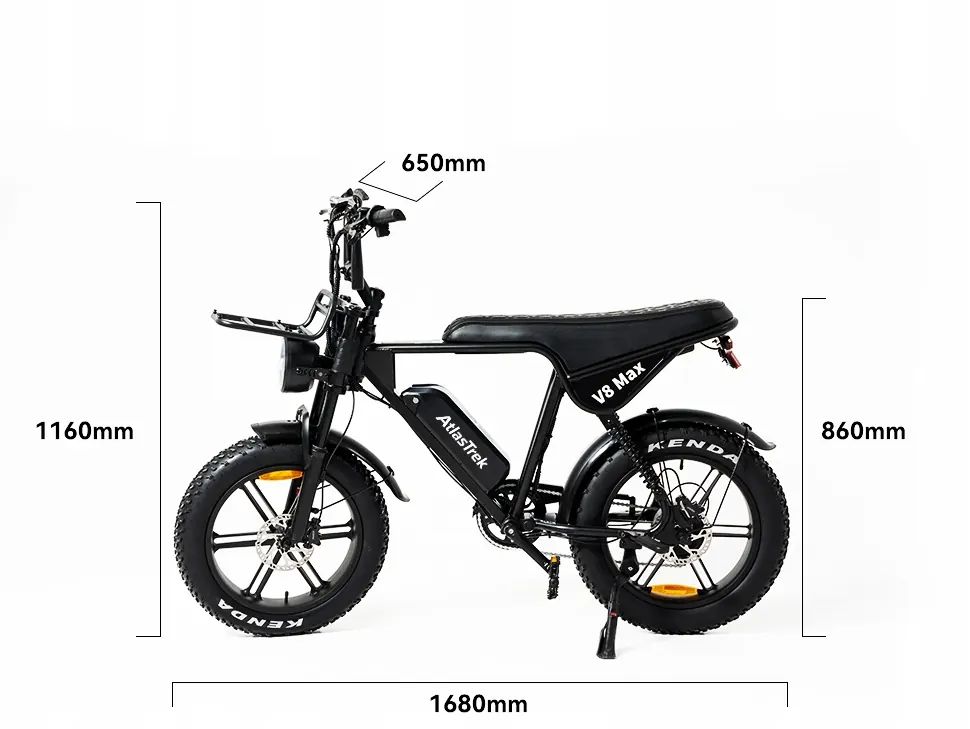 AAIRSK V8 Max Bicicleta Eléctrica Plegable image 4