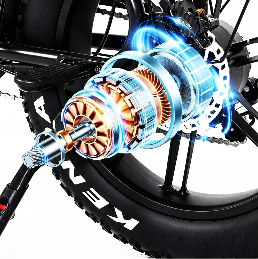 AAIRSK V8 Max Bicicleta Eléctrica Plegable image 5