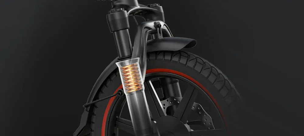 DYU A5 Bicicleta Eléctrica Plegable Urbana image 13