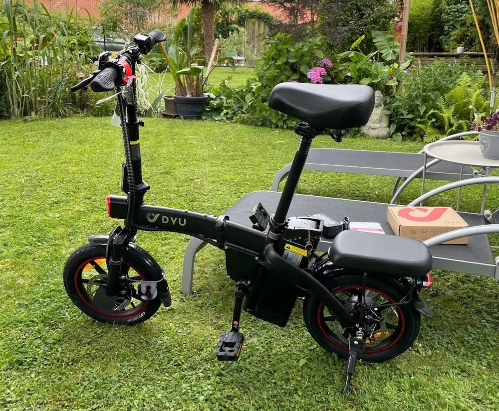 DYU A5 Bicicleta Eléctrica Plegable Urbana image 4