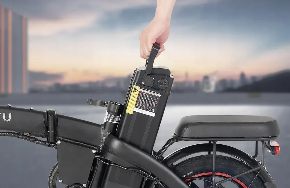Cuadro de aluminio ligero de la bicicleta eléctrica plegable DYU A5