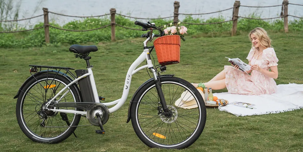 DYU C6 Bicicleta Eléctrica Urbana image 13