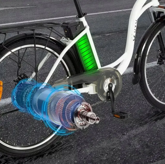 DYU C6 Bicicleta Eléctrica Urbana image 3