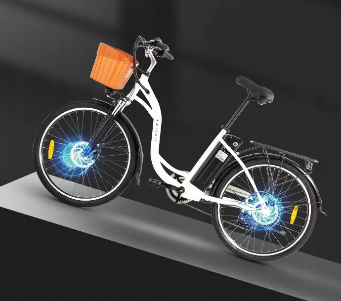 DYU C6 Bicicleta Eléctrica Urbana image 9