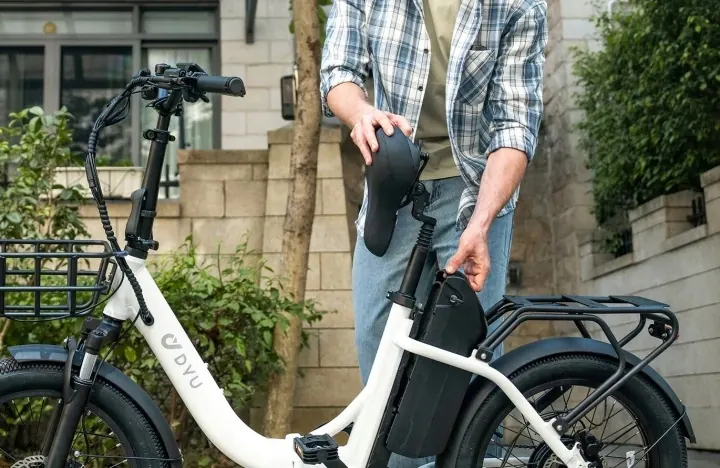 DYU C9 Bicicleta Eléctrica Plegable image 3