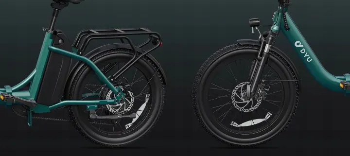 DYU C9 Bicicleta Eléctrica Plegable image 7
