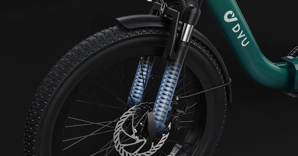 DYU C9 Bicicleta Eléctrica Plegable image 9