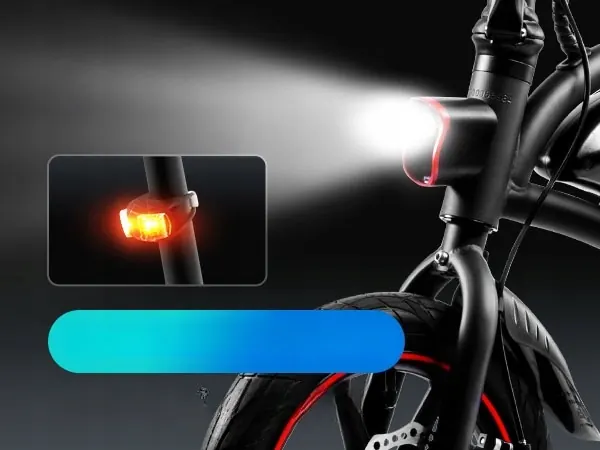 DYU D3F Bicicleta Eléctrica Plegable image 8