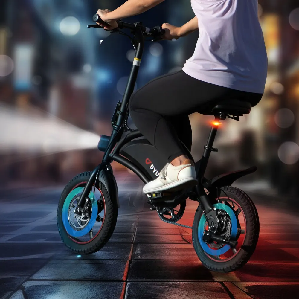 Motor de 250W de la bicicleta eléctrica plegable DYU D3F.