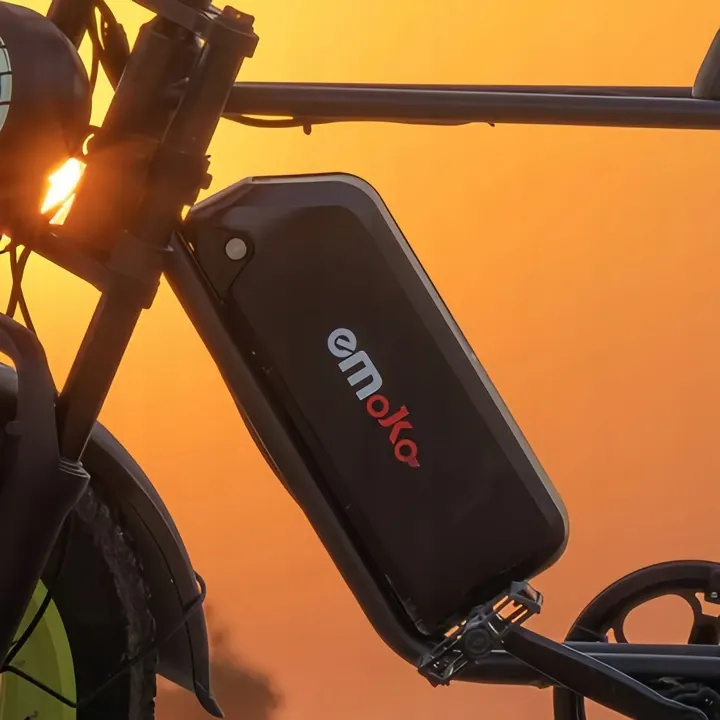 Cuadro de aluminio ligero de la bicicleta eléctrica EMOKO C91 para adultos
