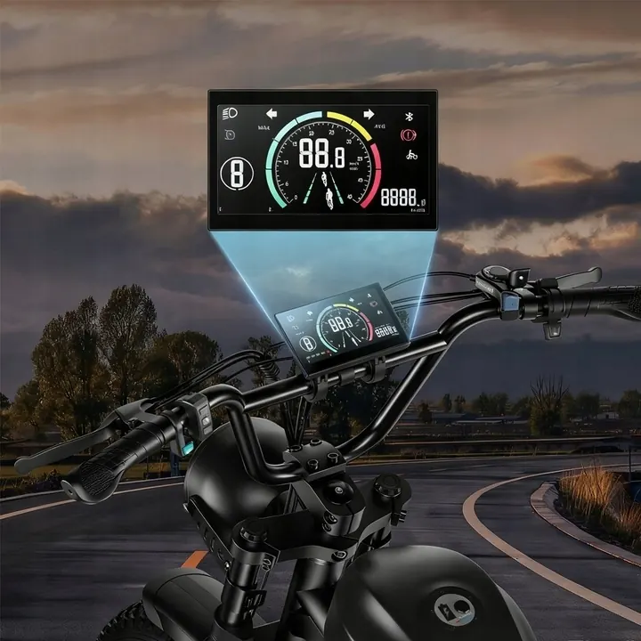 Emoko C93 talla M, bicicleta eléctrica con doble motor y batería 23Ah
