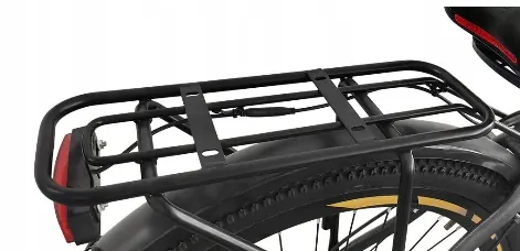 Bicicleta eléctrica EMOKO EC27 color negro con doble batería 48V35Ah