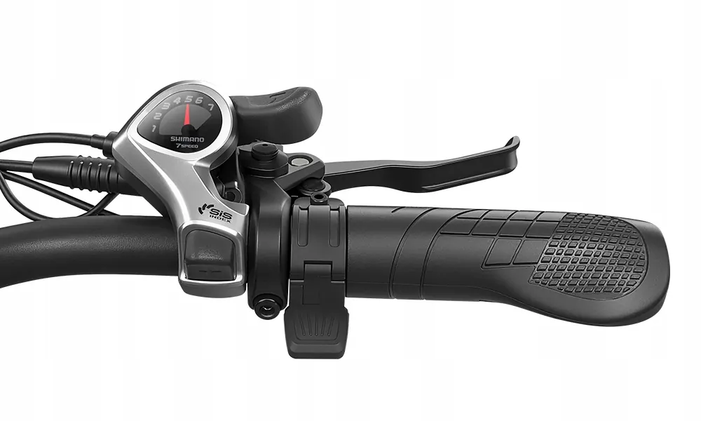 Bicicleta eléctrica EMOKO EC27 PRO negra con batería 45AH y autonomía 220km