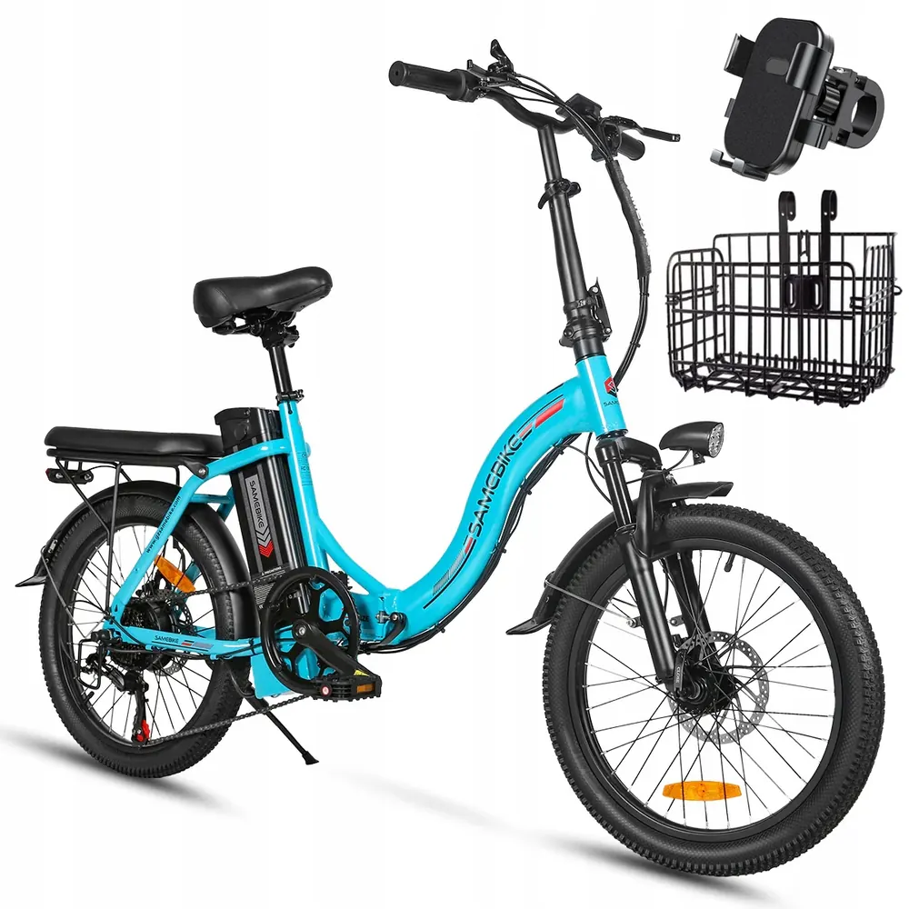 SAMEBIKE CY20 Bicicleta Eléctrica Plegable Urbana image 10