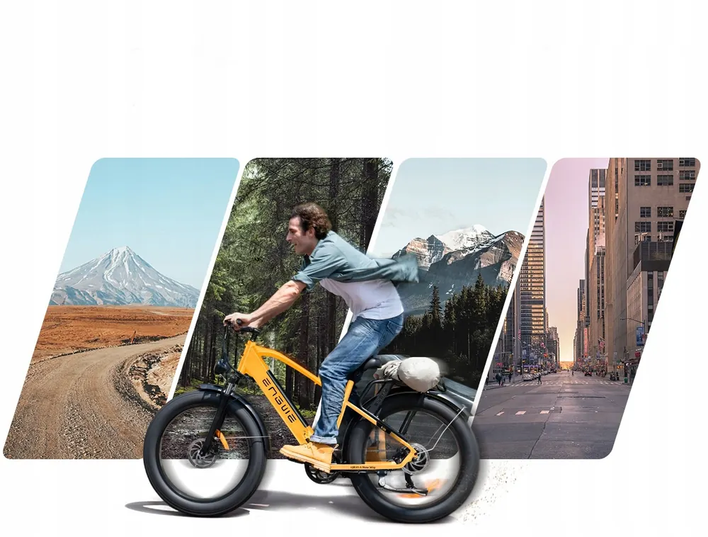 Rueda de 26 pulgadas de la bicicleta eléctrica ENGWE E26 ST.