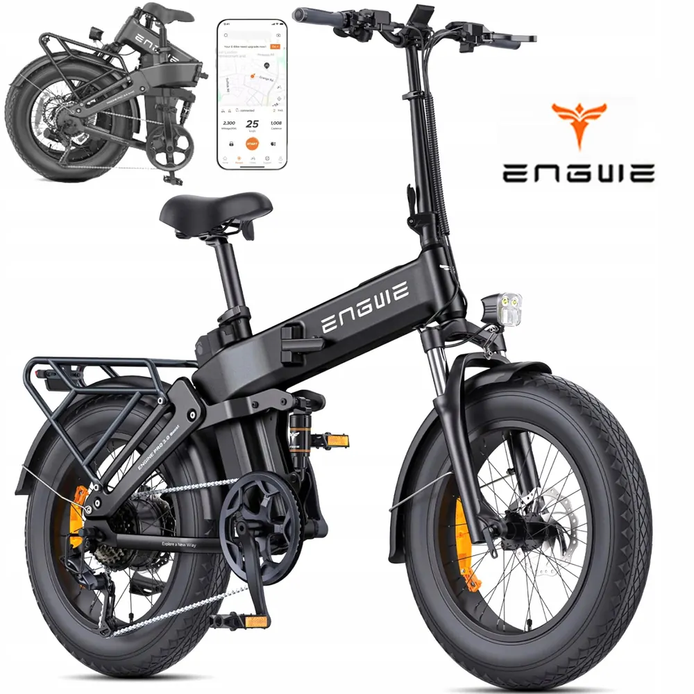 Engwe Engine Pro 3.0 Boost 250W con freno de aceite y autonomía de 130 km