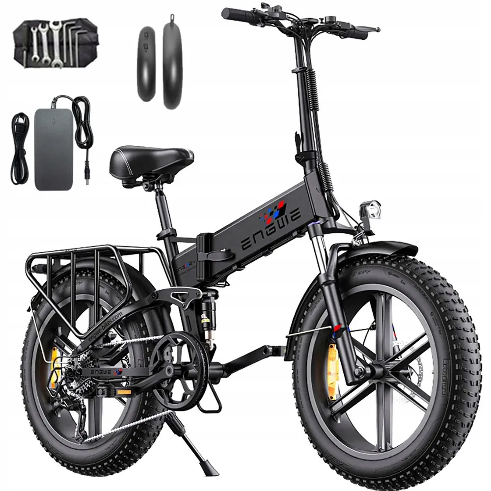 ENGWE ENGINE X, bicicleta eléctrica para adultos con motor 250W y autonomía 100 km.