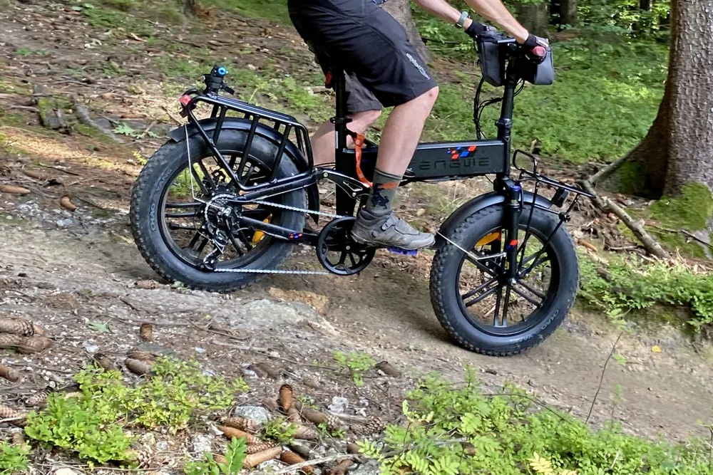 Motor de 250W de la bicicleta eléctrica ENGWE ENGINE X, eficiente y silencioso.
