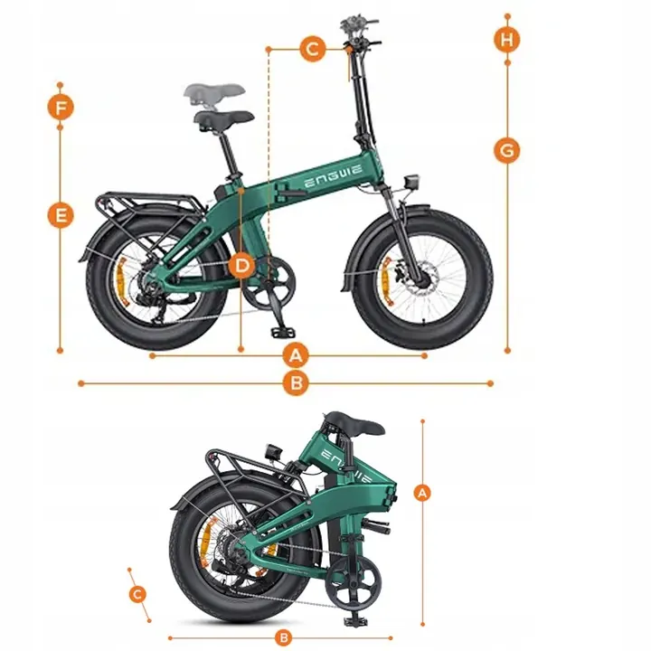 ENGWE EP-2 3.0 Boost Bicicleta Eléctrica Plegable image 10