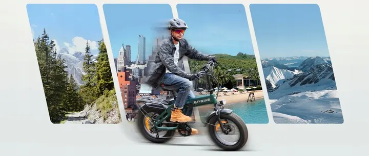 Bicicleta eléctrica plegable ENGWE EP-2 3.0 Boost con ruedas de 20 pulgadas