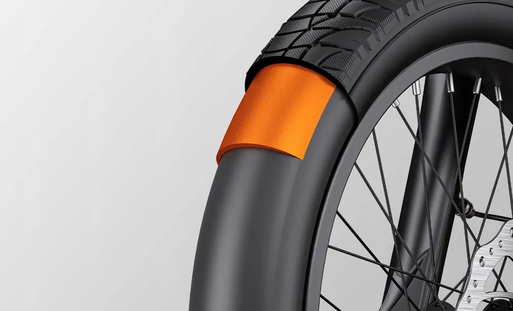 Cuadro de aluminio ligero de la bicicleta eléctrica ENGWE L20 3.0 Boost
