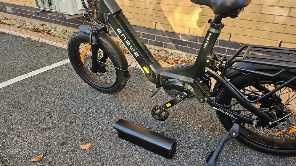 Bicicleta eléctrica ENGWE L20 3.0 Pro tamaño de cuadro L color negro