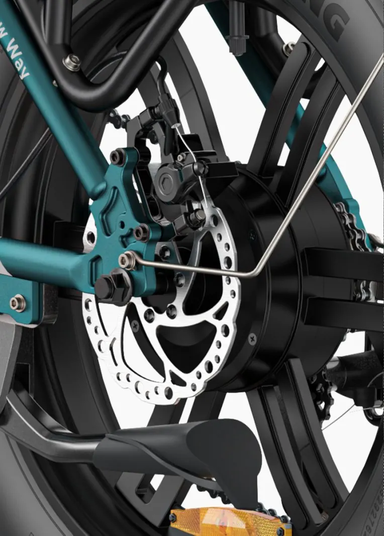 Bicicleta eléctrica ENGWE L20 Boost en color negro mate