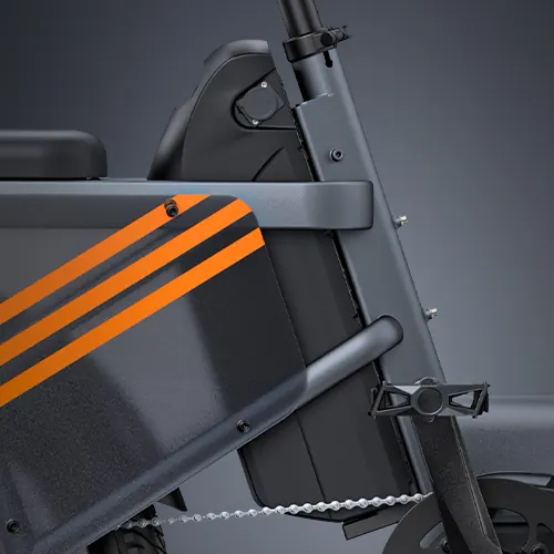 Bicicleta eléctrica ENGWE LE20 talla L con doble batería y cuadro de aluminio