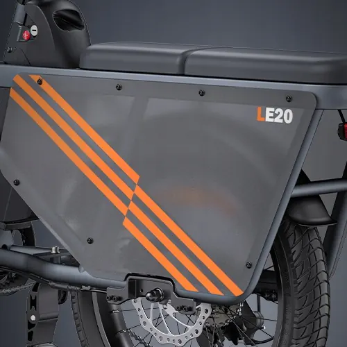 Batería de litio extraíble de la bicicleta eléctrica ENGWE LE20 doble batería.