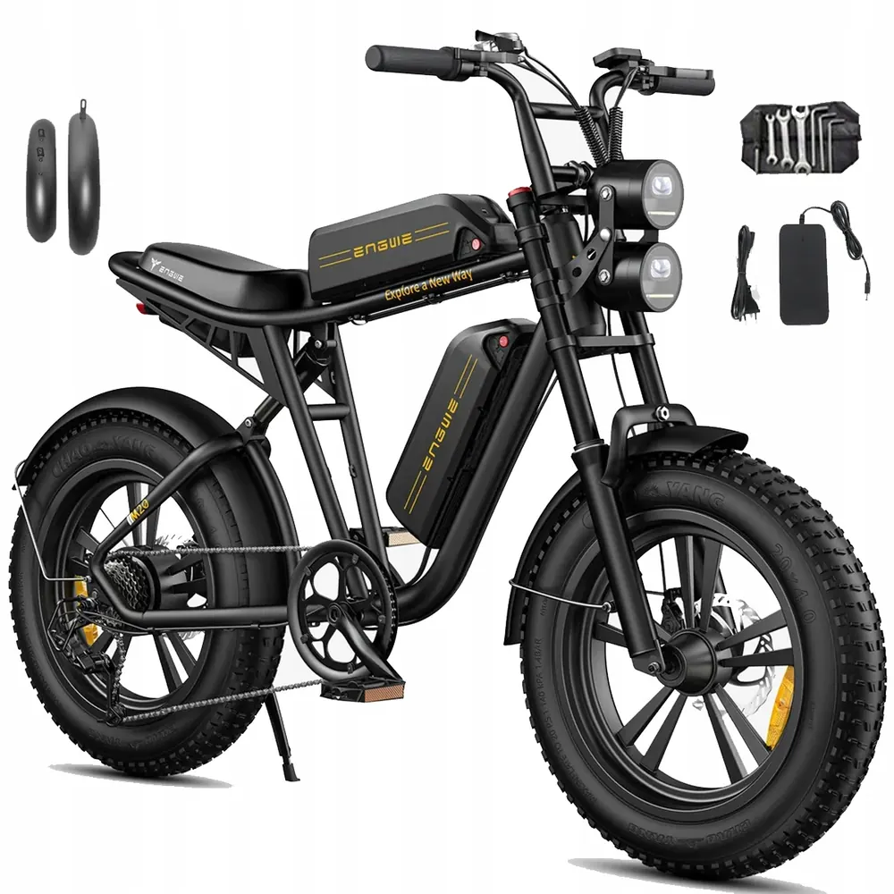 ENGWE M20 1000W 26Ah batería dual 20 pulgadas bicicleta eléctrica todoterreno