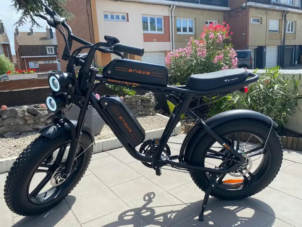 ENGWE M20 48V 2x13Ah baterías duales 750W autonomía 150km bicicleta eléctrica