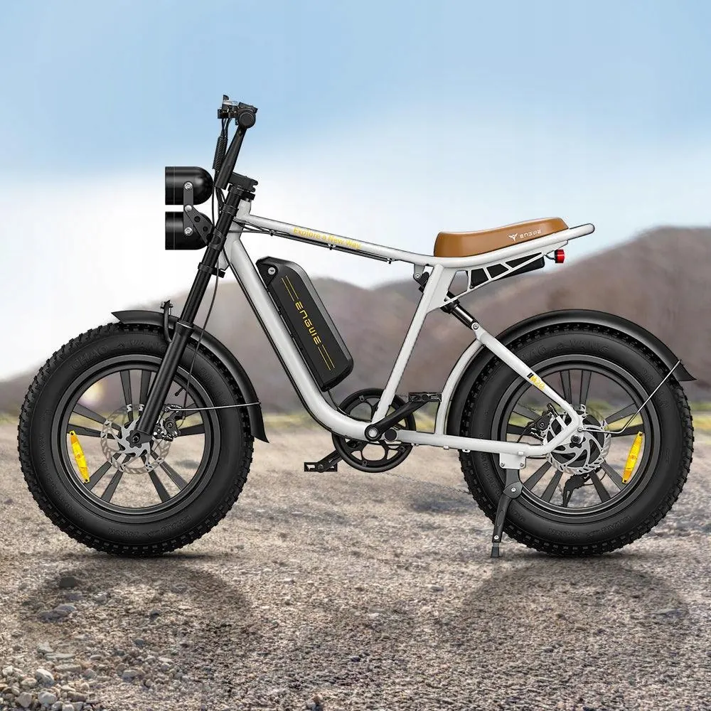 Bicicleta eléctrica ENGWE M20 apta para usuarios de 150 a 190 cm.