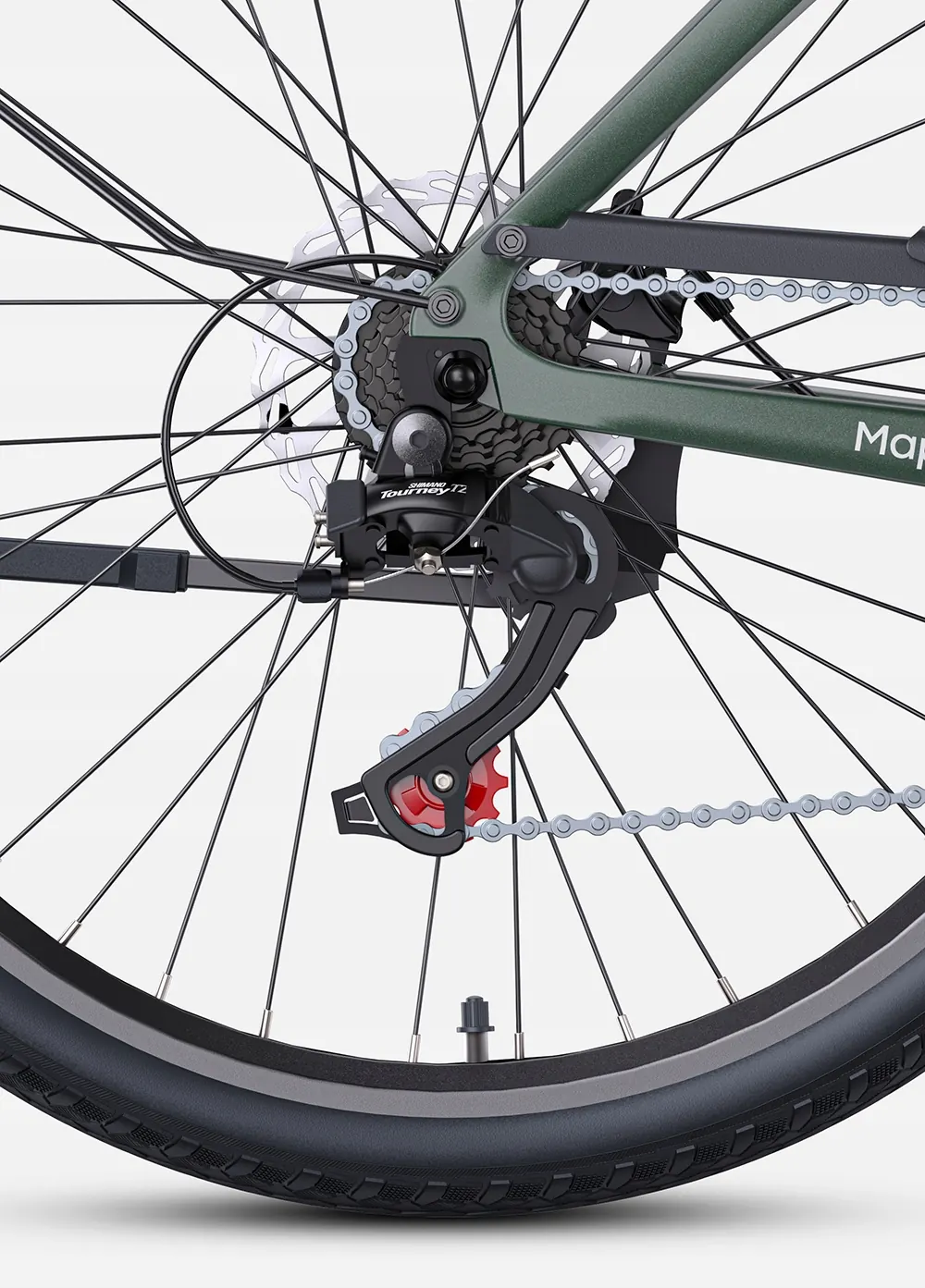 ENGWE MAPFOUR N1 Air 250W gris, bicicleta eléctrica para montaje y ajuste