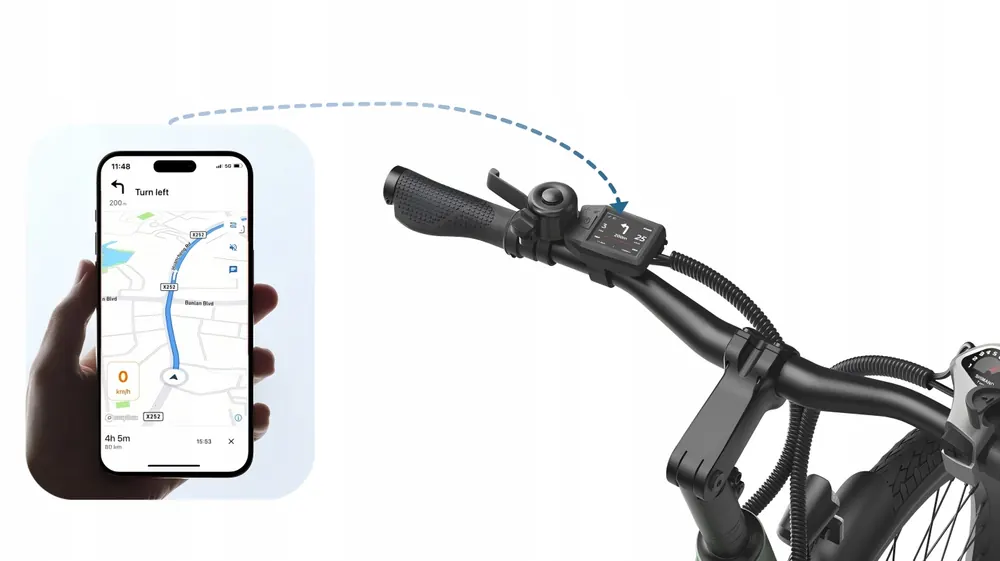 Rueda de 28 pulgadas de la bicicleta eléctrica ENGWE MapFour N1 AIR ST.
