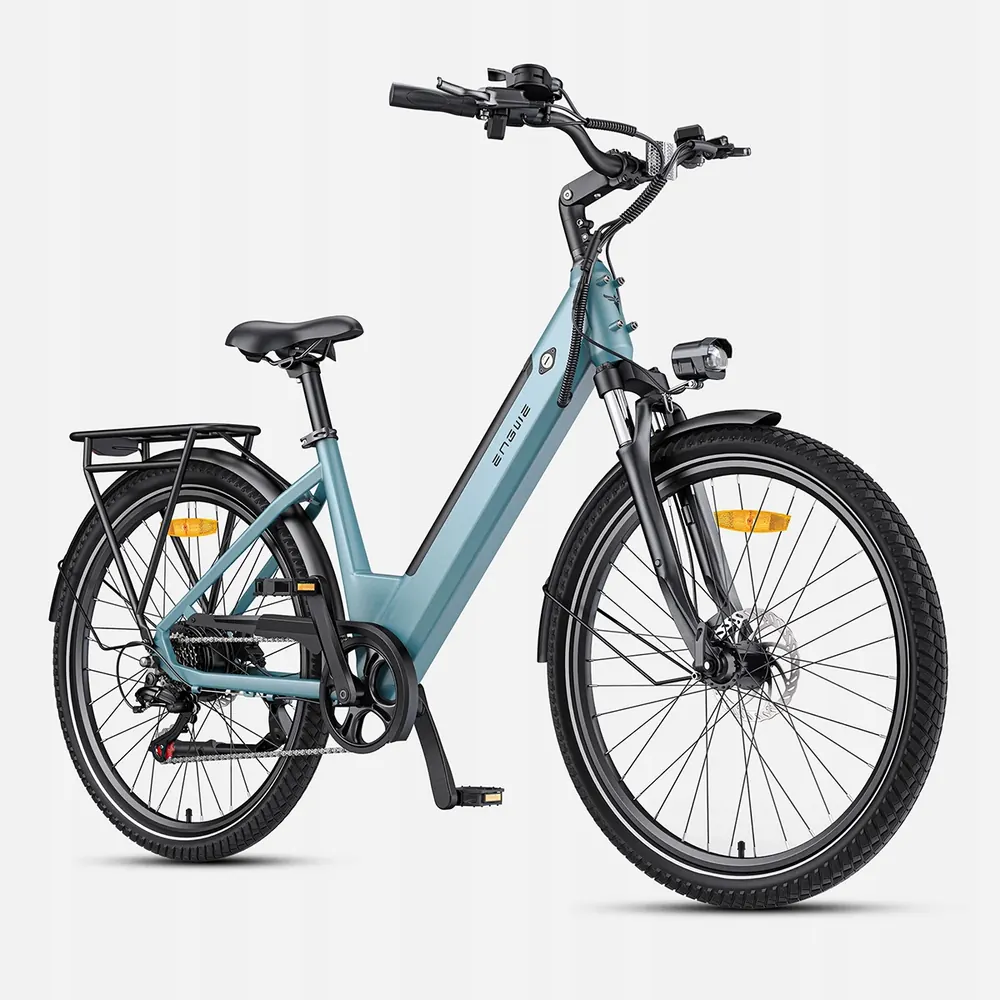 Bicicleta eléctrica Engwe P275 SE plegada lista para usar
