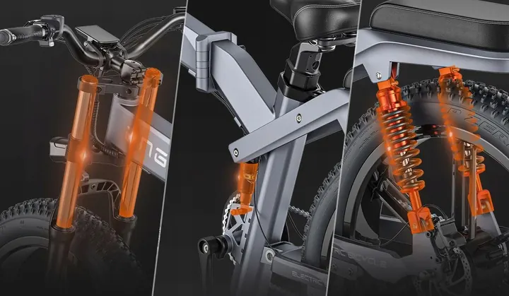Tamaño de cuadro XL en la bicicleta eléctrica ENGWE X26