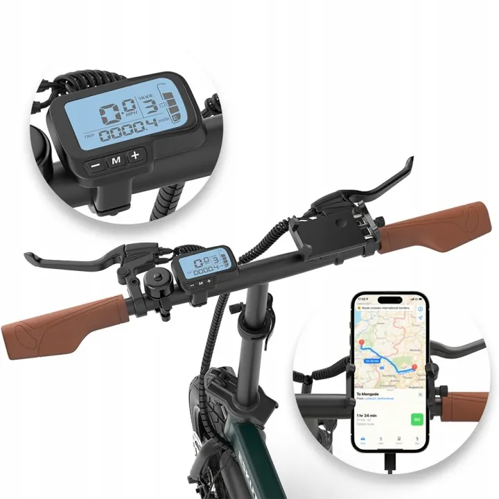 ESKUTE F200 Bicicleta Eléctrica Plegable image 11