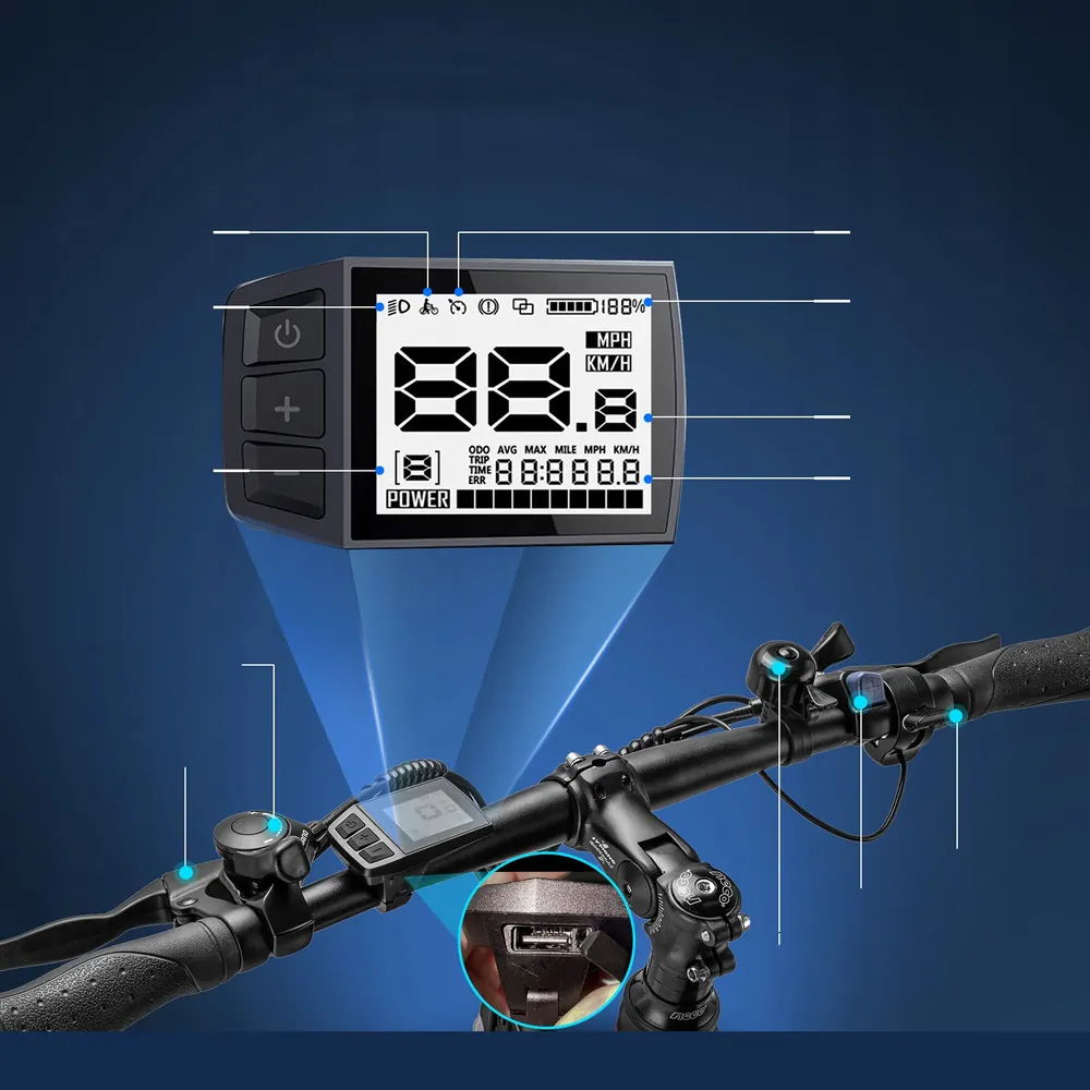 Bicicleta eléctrica FAFREES Hailong One unisex para hombre y mujer