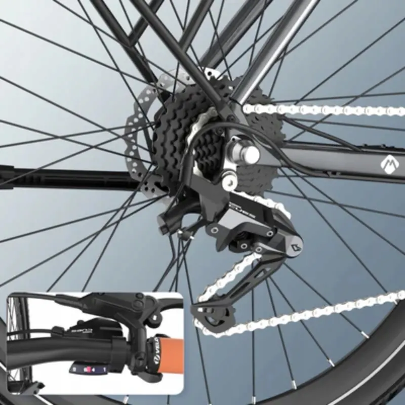 FAFREES 700C Bicicleta Eléctrica Urbana image 9
