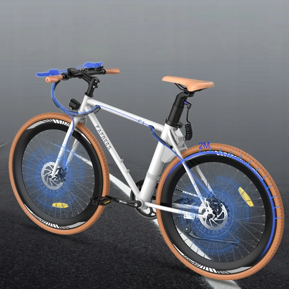 Frenos de disco mecánicos en bicicleta FAFREES F1