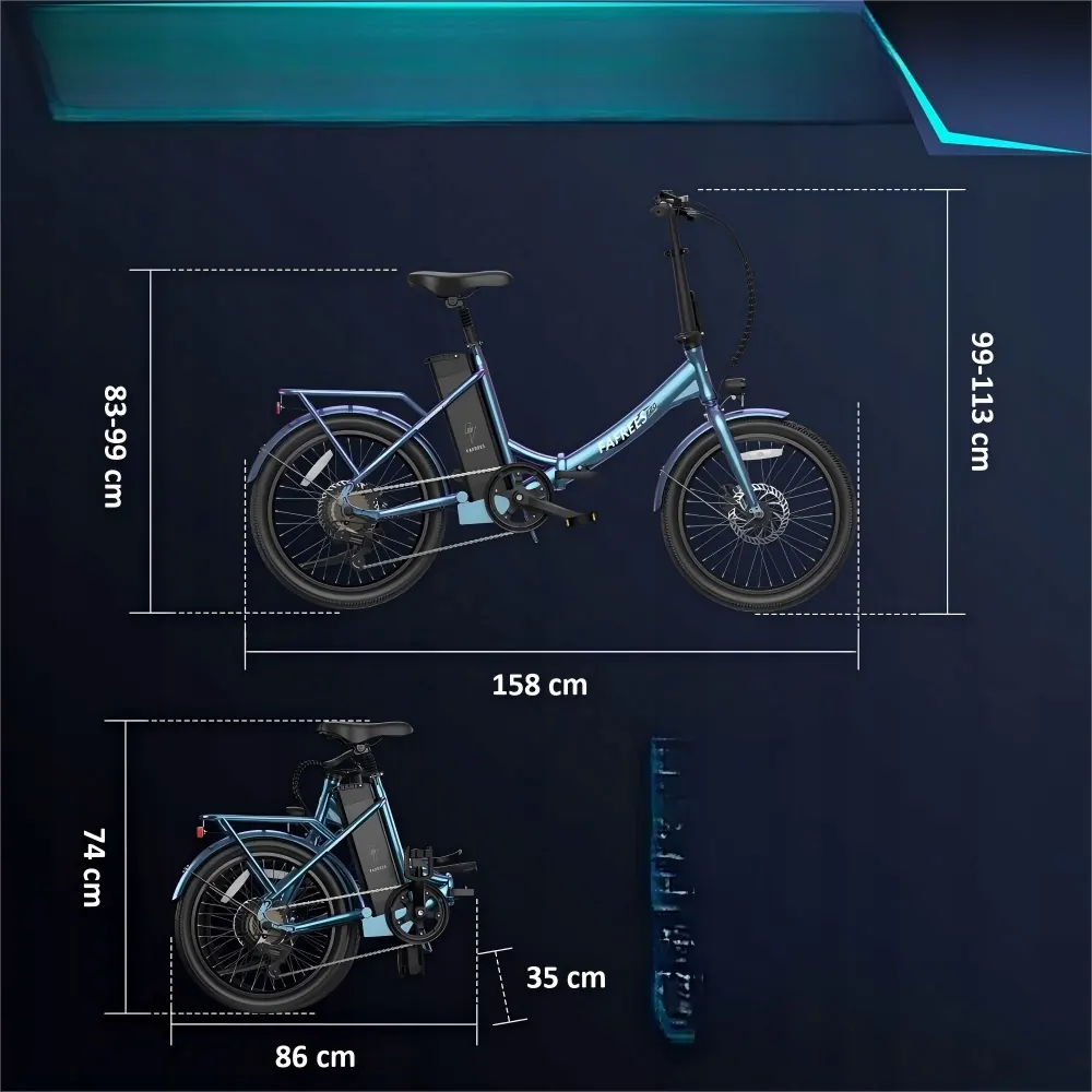 FAFREES F20 Bicicleta Eléctrica Plegable image 15