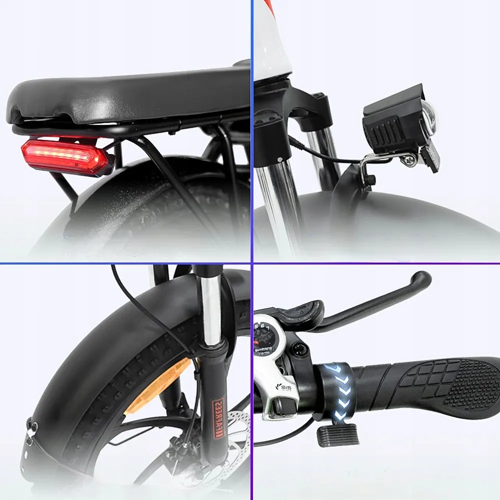Fafrees F20 eléctrico plegable con batería 36V18Ah y autonomía 130 km