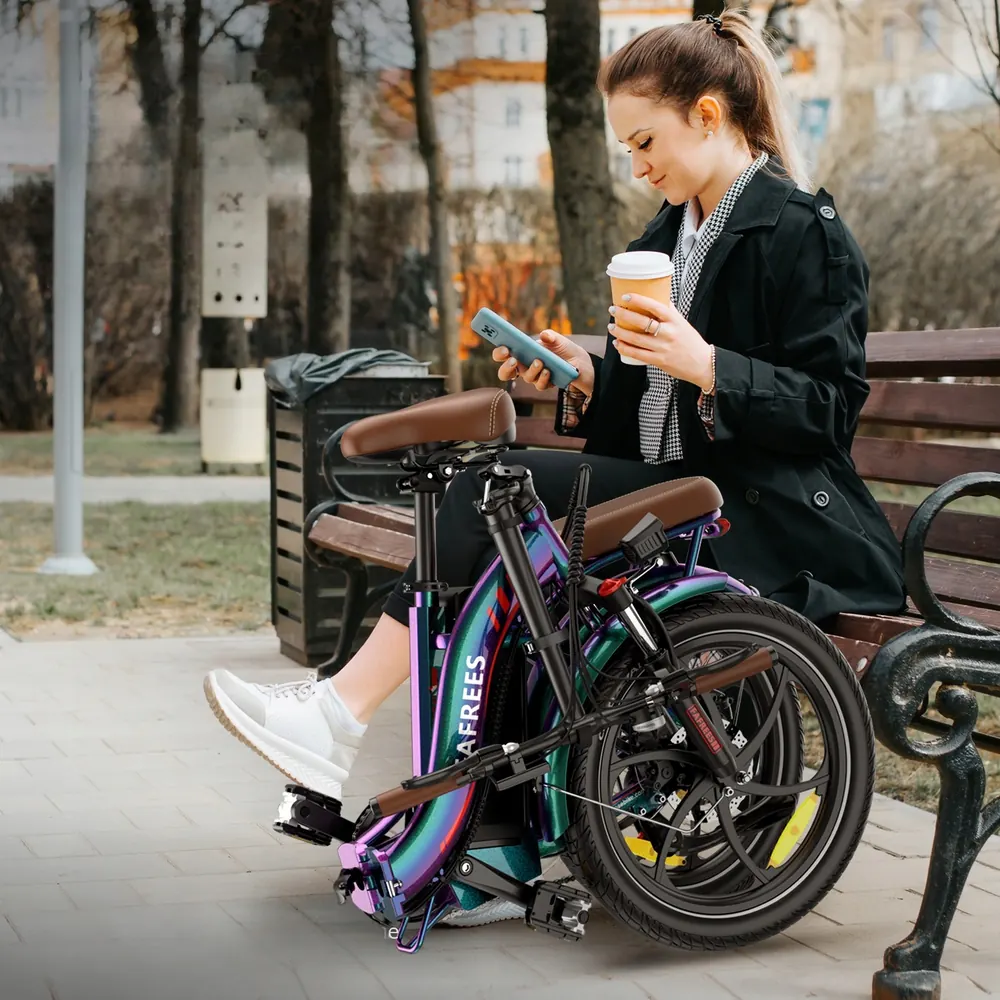 Bicicleta eléctrica unisex Fafrees F20+ Pro para hombre y mujer