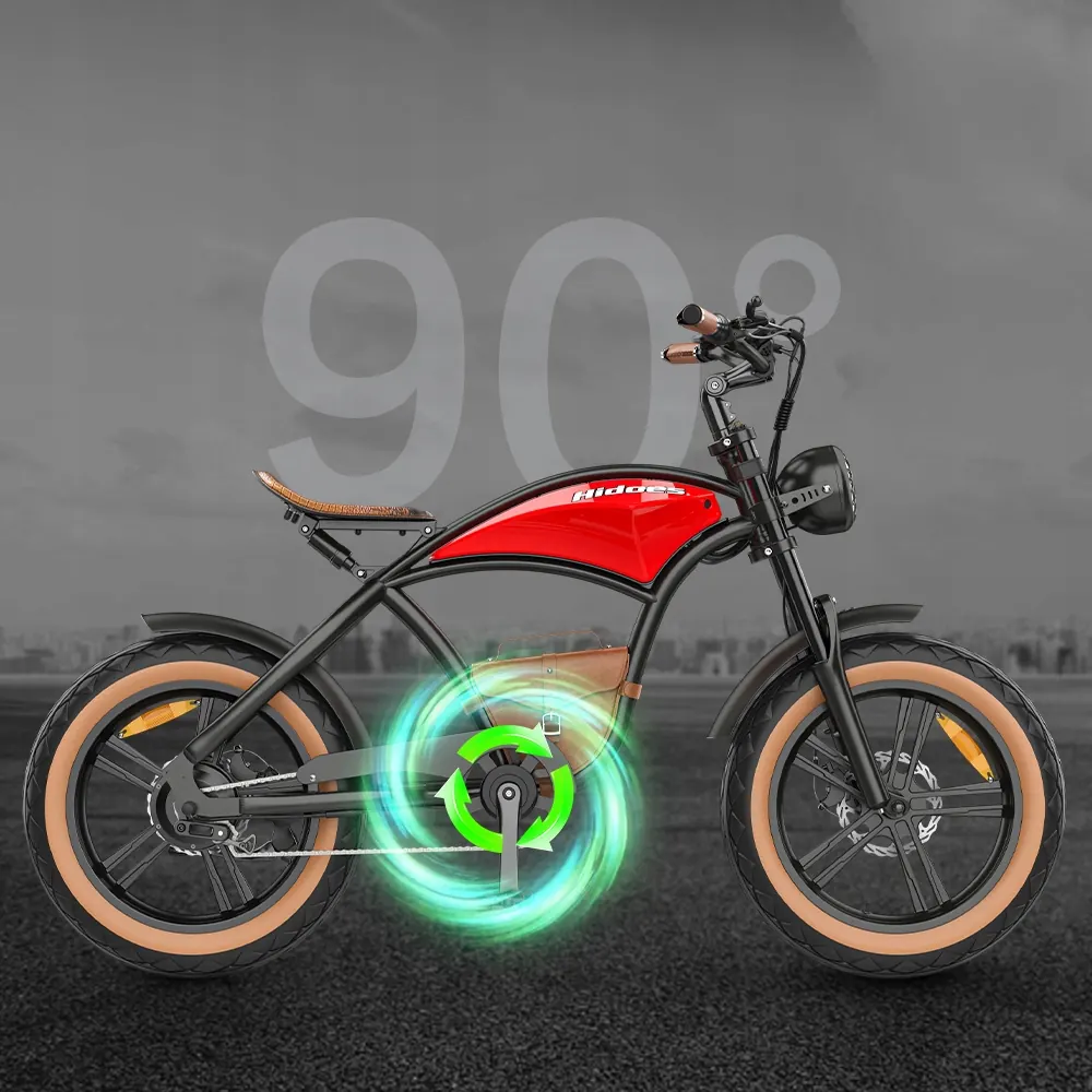Embalaje original de la bicicleta eléctrica HIDOES B10 1000W