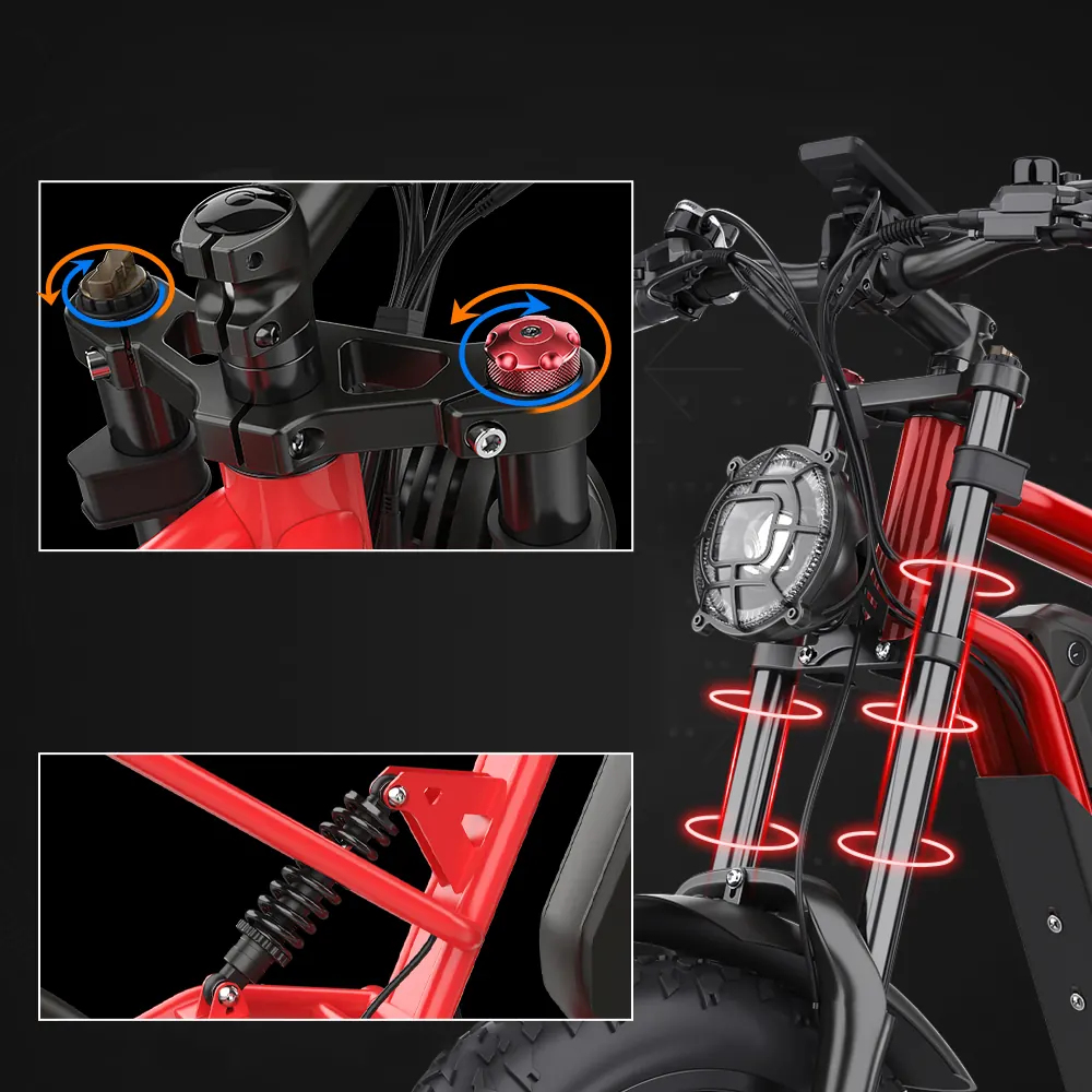 HIDOES B6 Bicicleta Eléctrica image 9