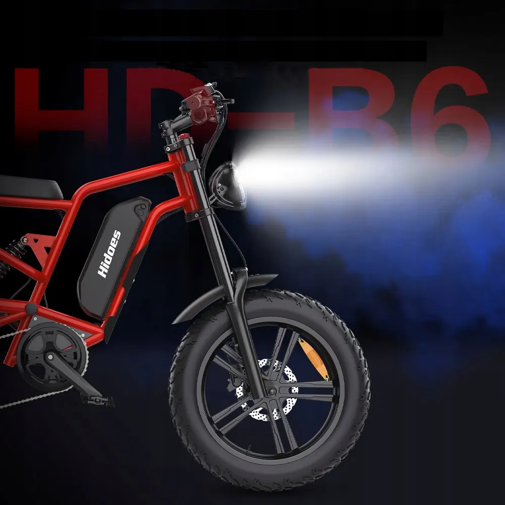 Cuadro de aluminio de la bicicleta eléctrica Hidoes B6 ligero y resistente