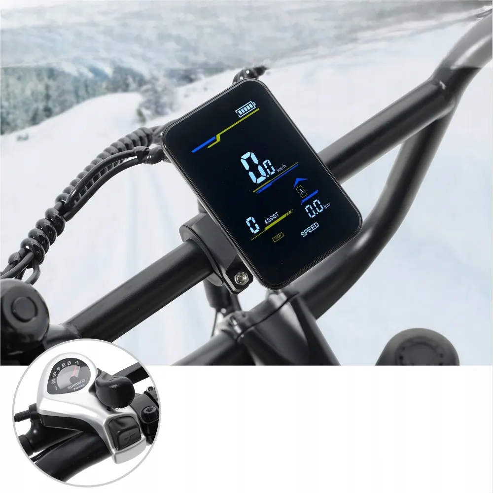 Bicicleta eléctrica Hidoes B9 1000W con batería de 48V y autonomía de 33.8Ah
