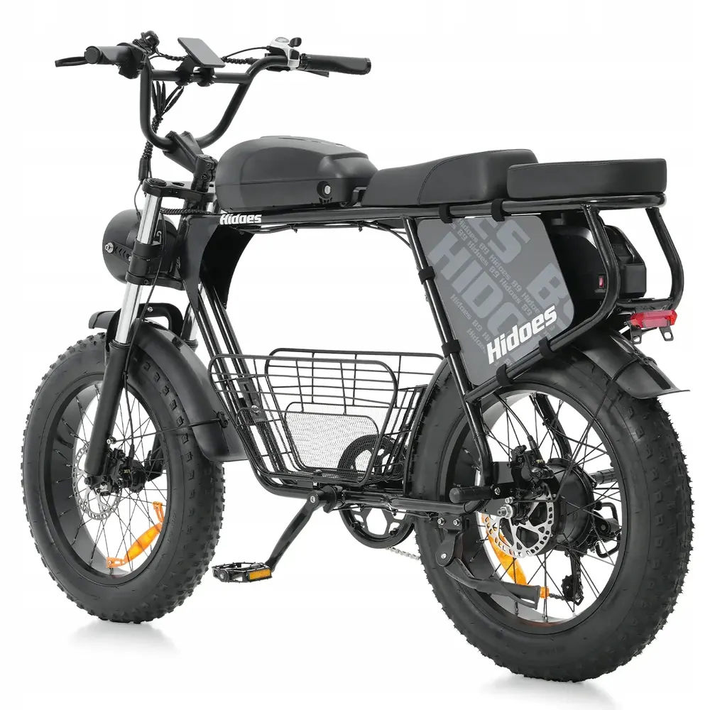 Bicicleta eléctrica Hidoes B9 en su embalaje original listo para enviar