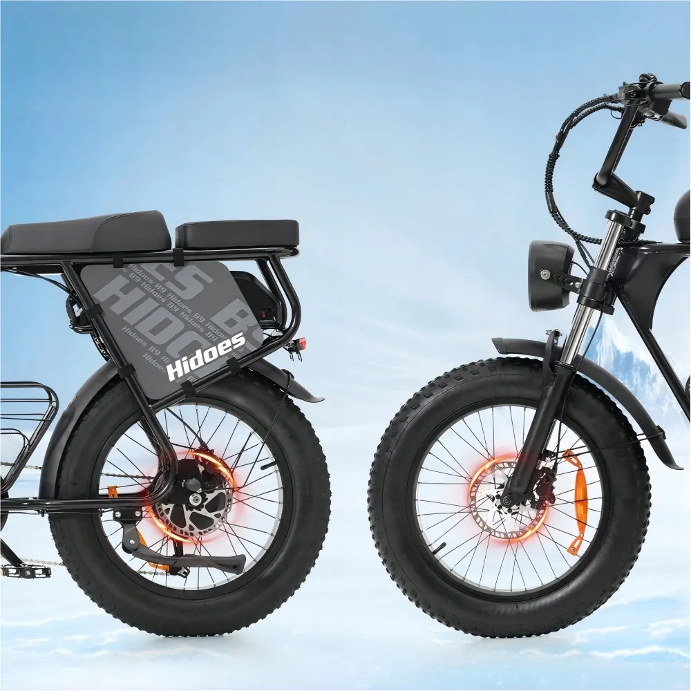 Cuadro de aluminio ligero y resistente de la bicicleta eléctrica Hidoes B9