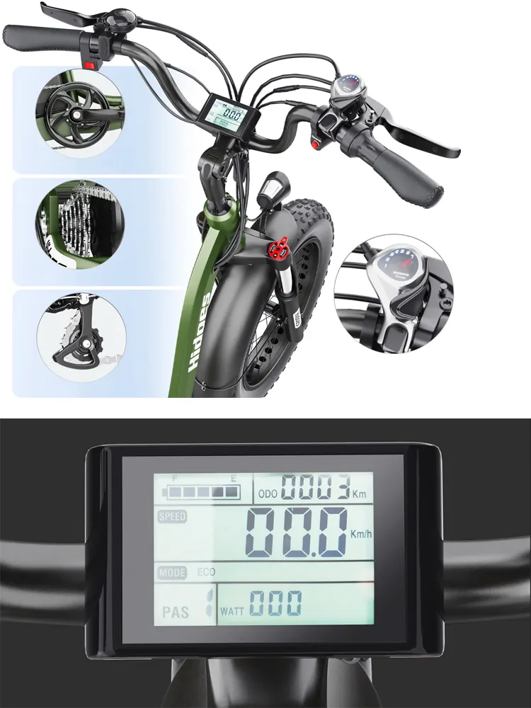 Hidoes HD-ET1 Bicicleta Eléctrica Todoterreno image 7
